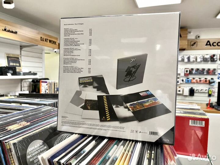 Виниловый BOX Depeche Mode Black Celebration