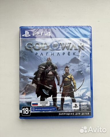 God of War - Ragnarok PS4 диск (русская обложка) купить в Москве ...
