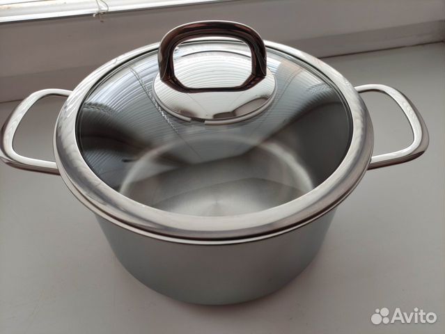 Кастрюля из нержавеющей стали Kukmara новая