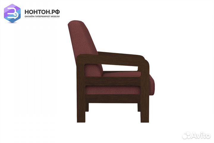 Кресло Вега-34 бордовое