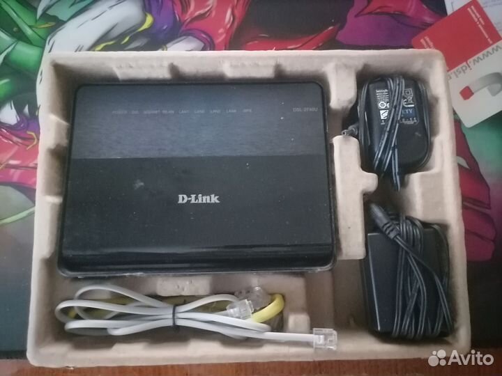 Роутер D-link Dsl-2740U