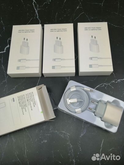 Новая быстрая зарядка для iPhone 20W