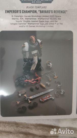 Warhammer 40000 black templars joy toy