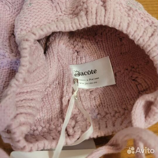 Шапка для девочки весенняя осенняя 44-46,46-48