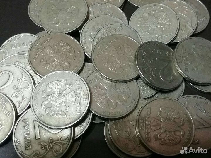 Нечастые и редкие монеты совр.России