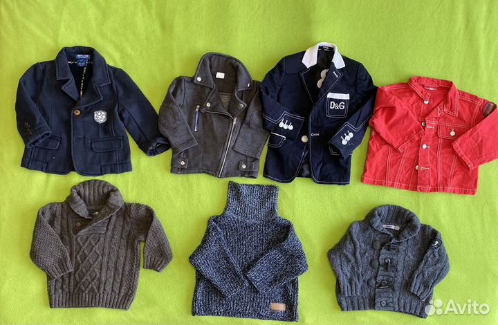 Фирменные вещи на мальчика 80 размера