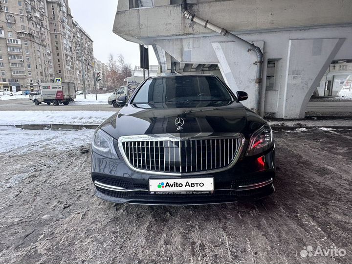 Mercedes-Benz S-класс 2.9 AT, 2018, 65 000 км