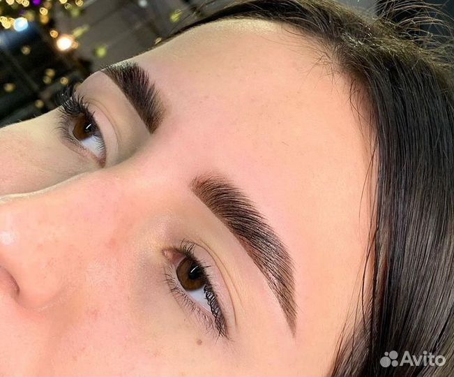 Коррекция и окрашивание бровей