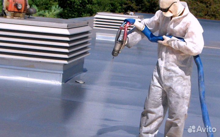 Напыляемая полимочевина. гидроизоляция от 200м2