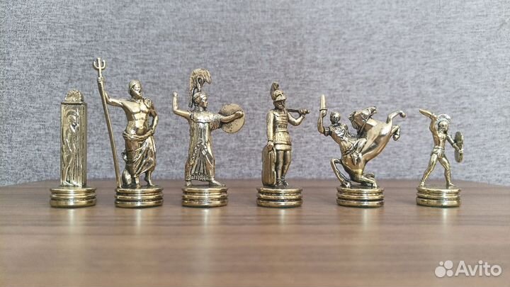 Шахматы Manopoulos Греция, метал