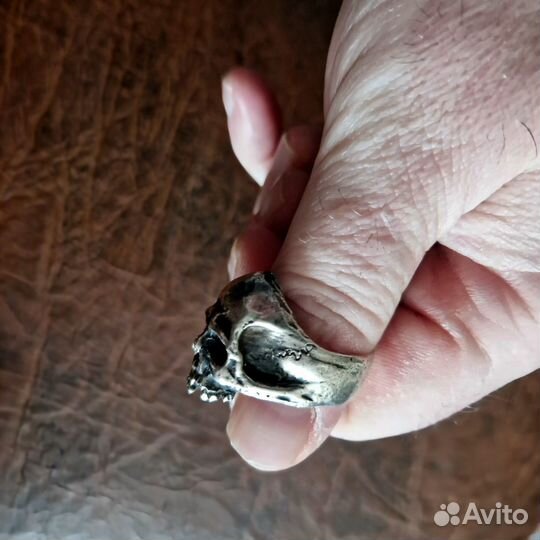 Мужской перстень серебро