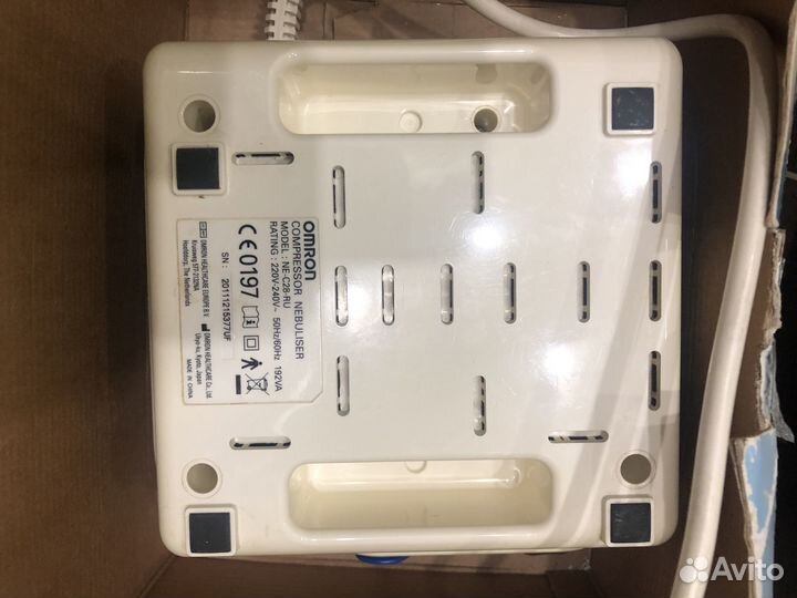 Компрессорный ингалятор небулайзер Omron NE-C28