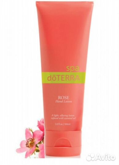 Лосьон для рук dоterra SPA Rose Hand Роза, 100 мл