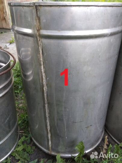 Баки из нержавейющей стали 35, 60, 75 л