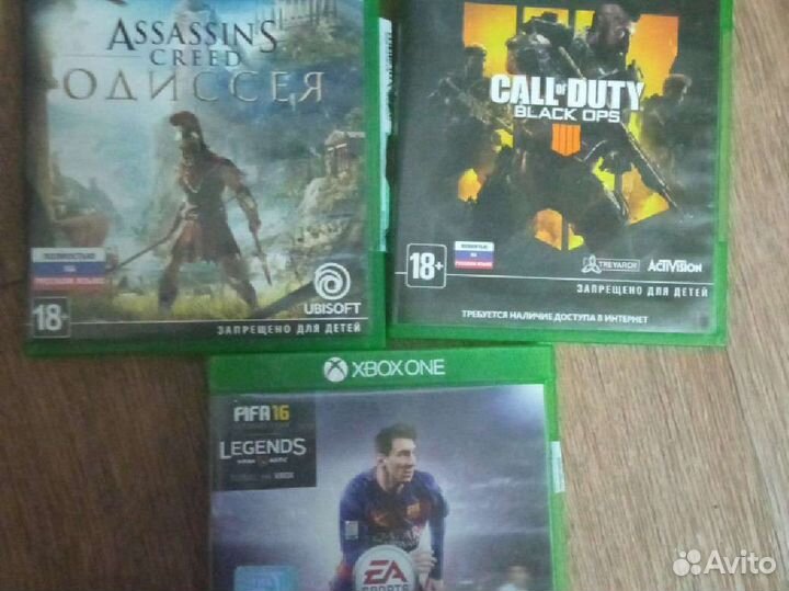 Игры на xbox One диски
