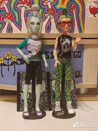 Куклы Монстер Хай Гил Вебер и Дьюс Горгон