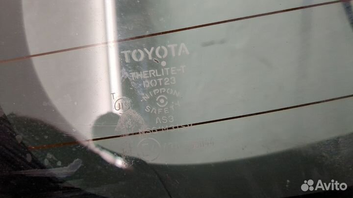 Крышка багажника Toyota Urban Cruiser