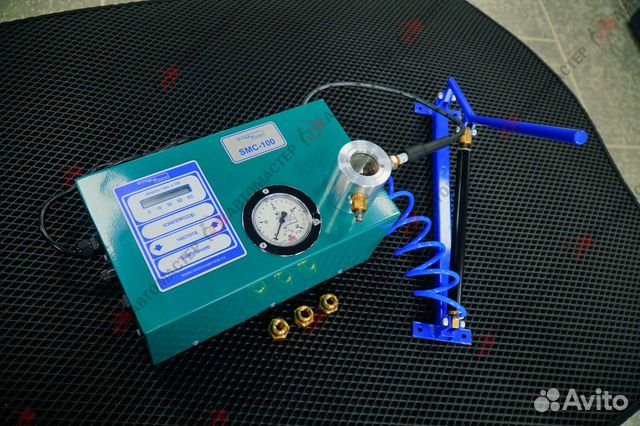 Стенд проверки свеч 220V (проверка под давлением)