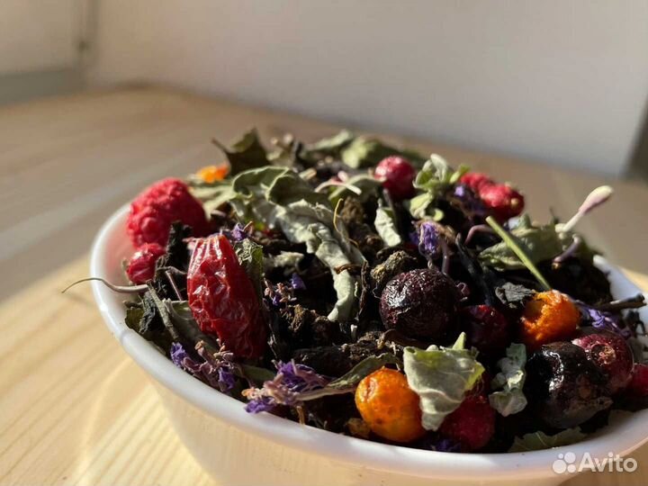 Иван-чай 1 килограмм «Ягоды и травы», ароматный