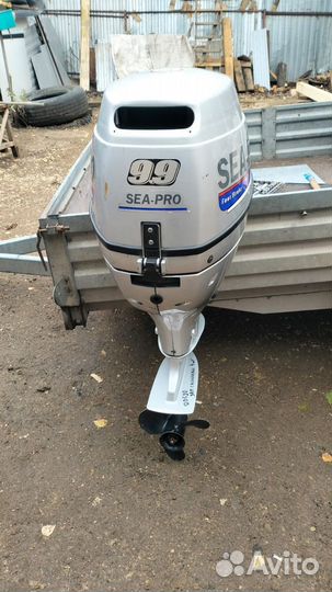 Мотор лодочный sea-pro 9.9 (15) 4т