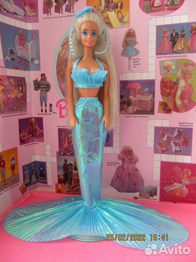 Костюм русалки Аутфит Барби Magical hair mermaid