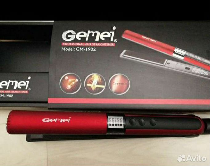 Утюжок для волос Gemei