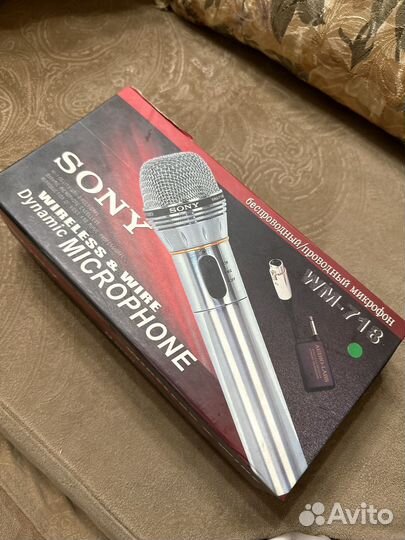 Микрофон беспроводной/ проводный Sony