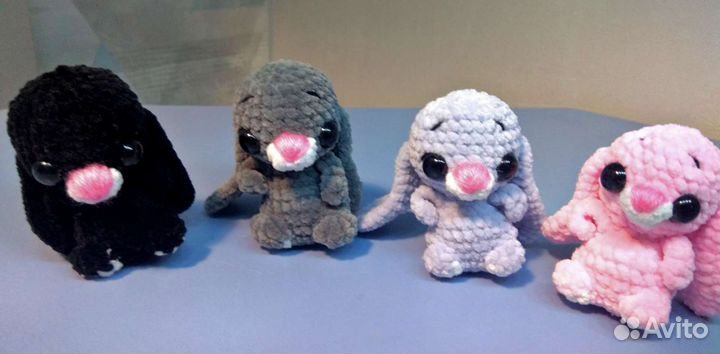 Вязанные игрушки (мишки, зайки, драконы)