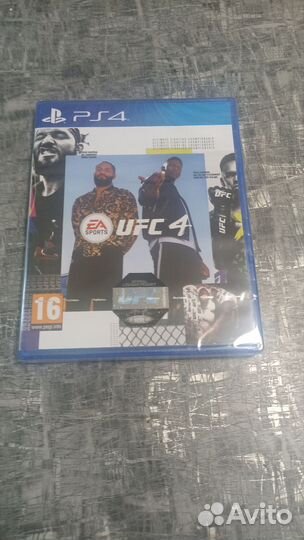 Ufc 4 ps4/ps5 диск новый в заводской упаковке
