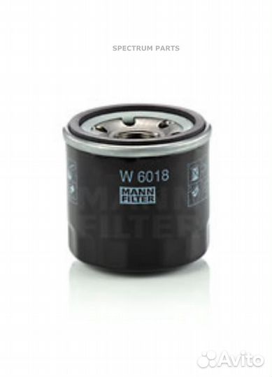 Mann-filter W6018 Фильтр масляный W6018