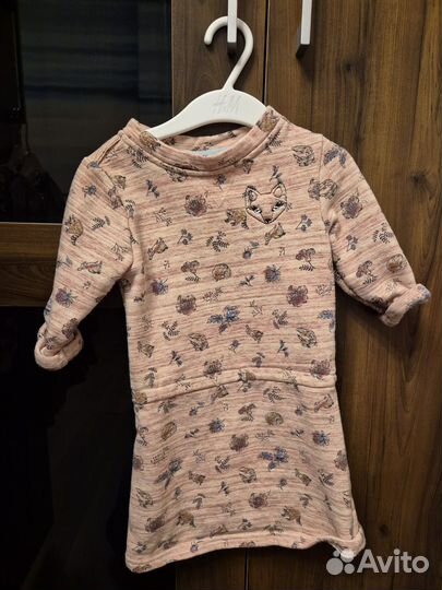 Платье теплое 104