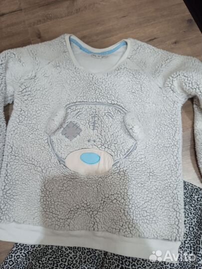 Спортивный костюм, кофта Тедди, лосины