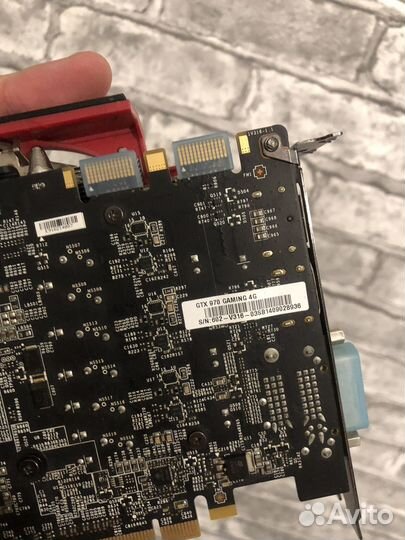 Видеокарта gtx 970 msi