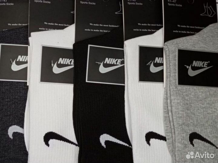 Носки nike высокие