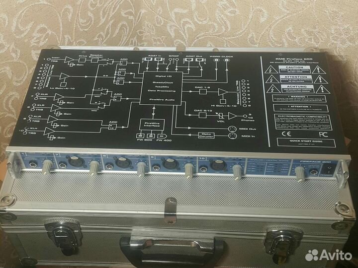 RME Fireface 800 Многоканальный Аудио-интерфейс