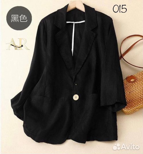 Пиджак летний лен