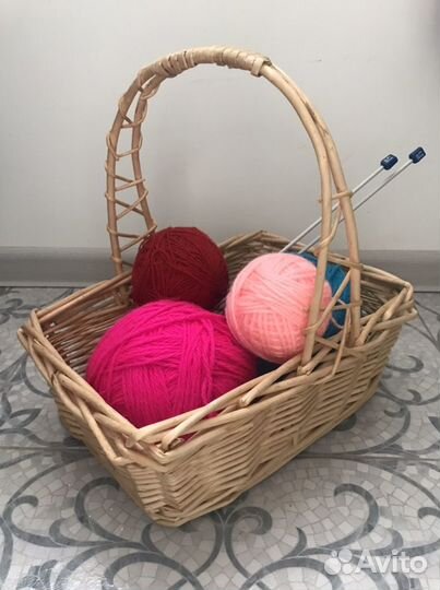 Корзина плетеная