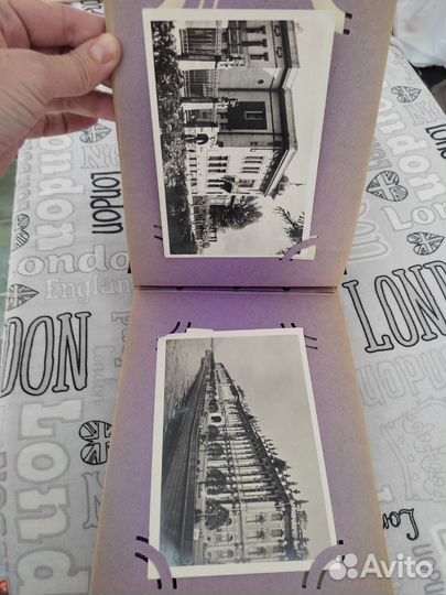 Альбом с фото и открытками СССР винтаж 50е