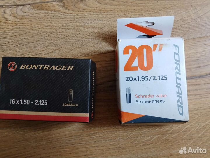 Камеры для велосипеда 16, 20