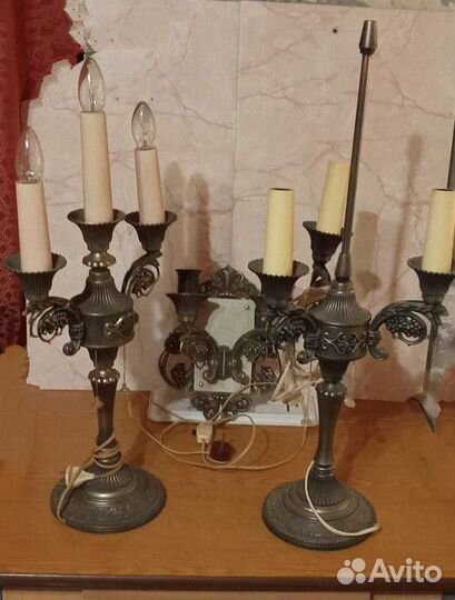 Ретро эл.канделябры,бра зик