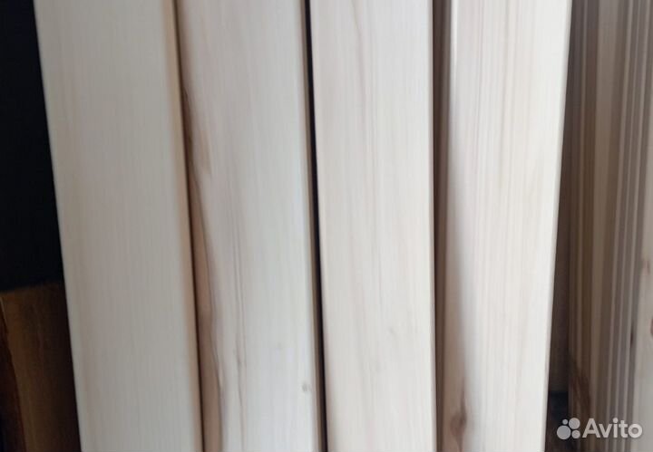 Полок осина 30х90х1000 мм сорт 0 (экстра)