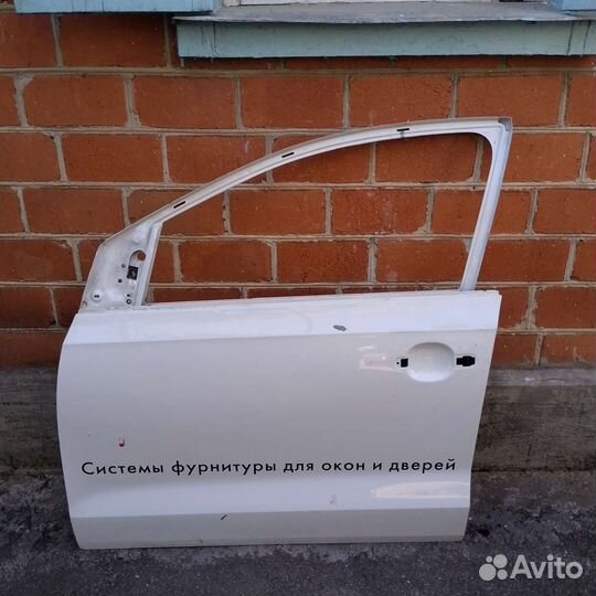 Дверь передняя левая фольксваген Поло 5 б/у