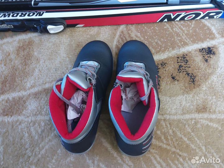 Лыжи беговые nordway с ботинками karjala