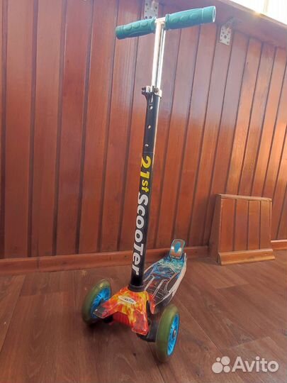 Самокат детский трехколесный бу