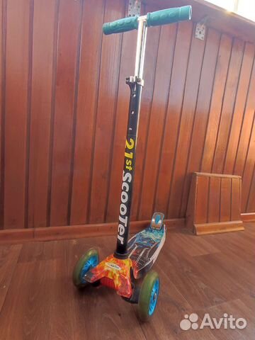 Самокат детский трехколесный бу