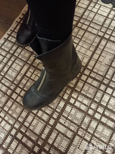 Ботинки натуральная кожа 40 размер