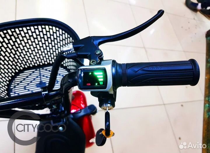 Электроскутер Wolong C1 PRO