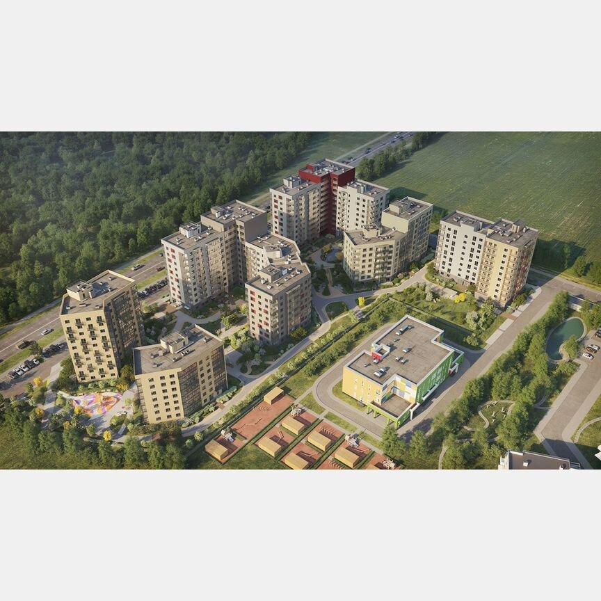 1-к. квартира, 34,5 м², 1/7 эт.