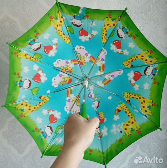 Детский складной зонт
