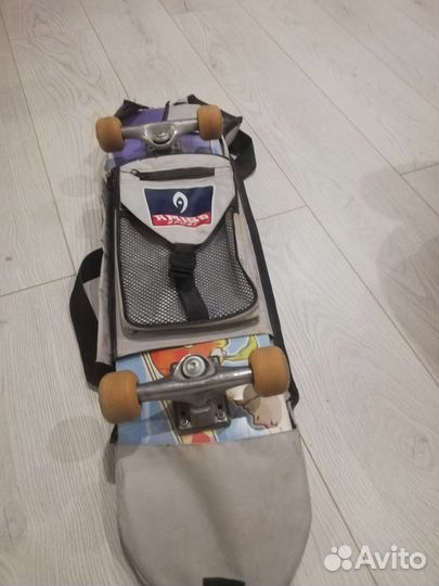 Скейт трюковой с чехлом-сумкой